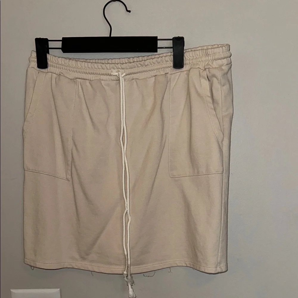 Hem & Thread Drawstring Skirt